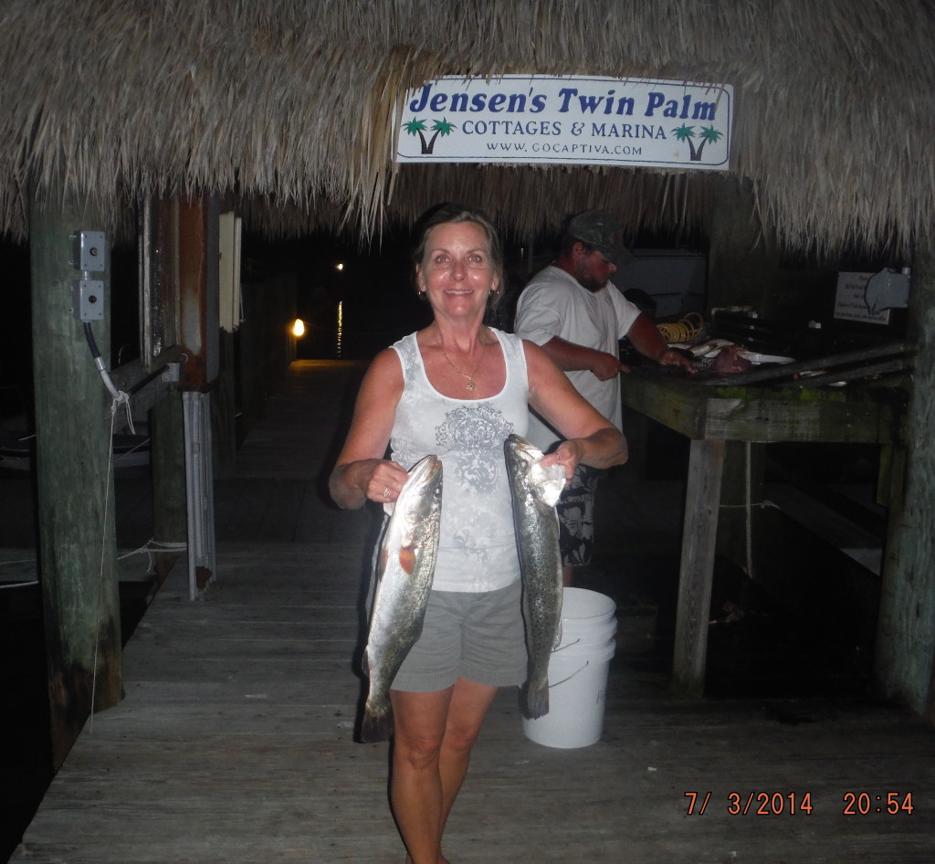 Ha!  I caught the first keepers this trip.